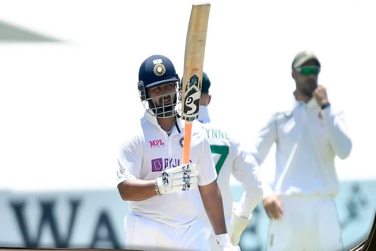 Rishabh pant slams ton, india set taget of 212 runs against south Africa