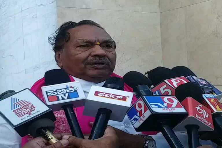 minister ks eshwarappa criticize against dk shivakumar