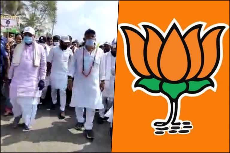 state-bjp-criticised-congress-mekedatu-padayatra-in-tweet