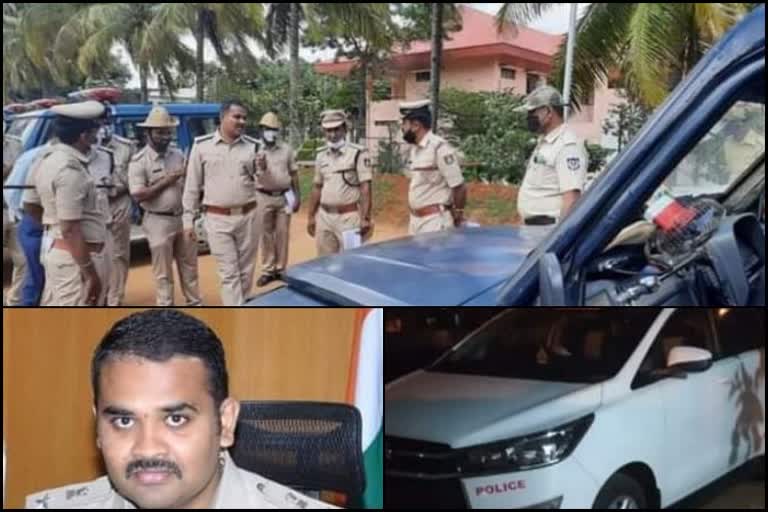 Tumkur SP sent the complainant to his office in his car