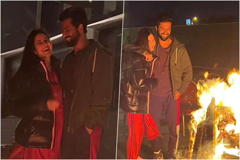 vicky kaushal katrina kaif lohri  vicky katrina first lohri together  vicky kaushal katrina kaif latest news  bollywood celebs lohri celebrations  കത്രീന വിക്കി ലോഹ്രി ആഘോഷം  കത്രീന കൈഫ് പുതിയ വാര്‍ത്ത  കത്രീന വിക്കി പുതിയ ചിത്രങ്ങള്‍  ബോളിവുഡ് താരങ്ങള്‍ ലോഹ്രി ആഘോഷം  ലോഹ്രി ആഘോഷിച്ച് കത്രീന