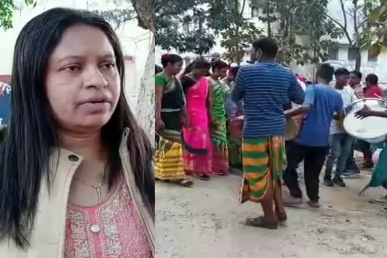 tribal-woman-professor-threatened-over-social-media-post-on-sohrai-in-godda