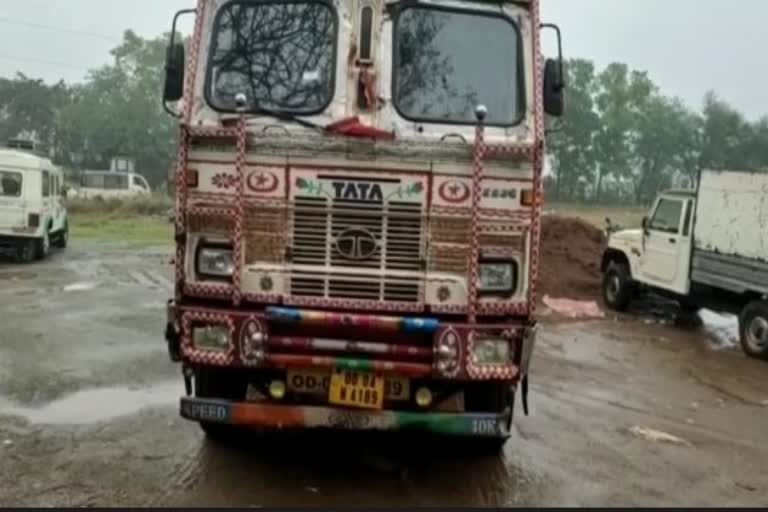 cattle truck sezied by police