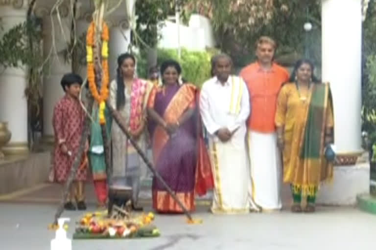 sankranthi in raj bhavan