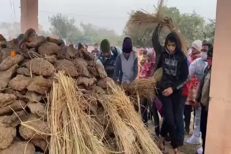 Karnal jawan funeral