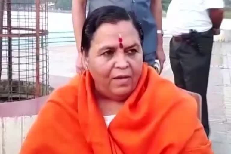 Senior BJP leader Uma Bharti