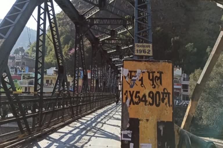 dilapidated condition of bridge