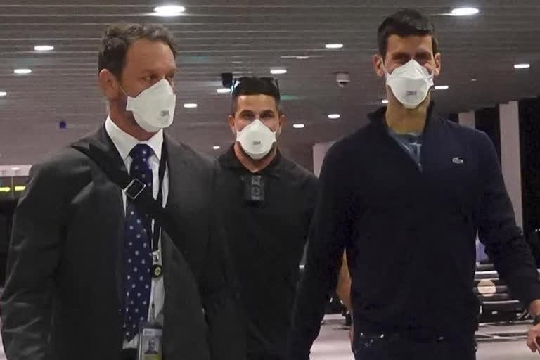 Djokovic arrives in Dubai, Novak Djokovic deportation, Novak Djokovic at Australian Open, Novak Djokovic