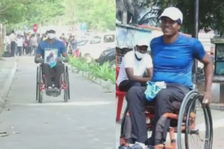 World Record for Wheelchair : ઓડિશાના કમલકાંત નાયકે 24 કલાકમાં વ્હીલચેરમાં 215.5 કિમીનું અંતર કાપી બનાવ્યો વર્લ્ડ રેકોર્ડ