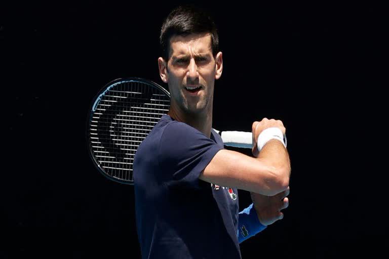 Djokovic arrives in Dubai  Novak Djokovic deportation  Novak Djokovic at Australian Open  Novak Djokovic  ഓസ്‌ട്രേലിയ നാടുകടത്തിയ ജോക്കോ ദുബൈയില്‍  നൊവാക് ജോക്കോവിച്ച് ദുബൈയിലെത്തി  നൊവാക് ജോക്കോവിച്ചിനെ ഓസ്‌ട്രേലിയ നാടുകടത്തി