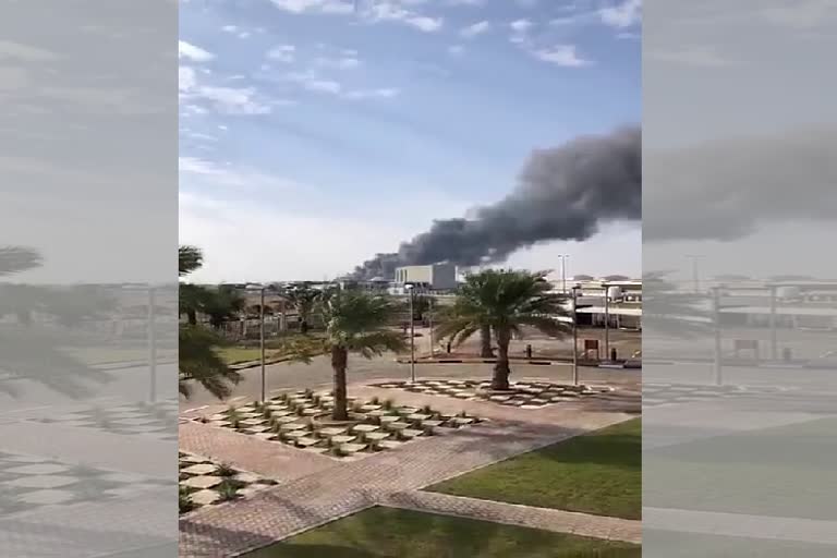 Suspected drone attacks cause blast, fire in Abu Dhabi: police