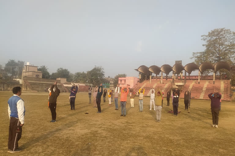 Surya Namaskar program