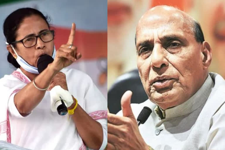 defence minister rajnath singh writes letter to mamata banerjee on netaji tableau issue