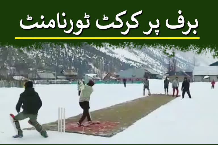 to-promote-tourism-gurez-youth-organise-snow-cricket-tournament-on-snow-covered-fields