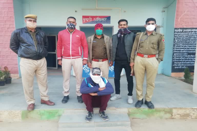 Dacoit arrested in Dholpur, Dholpur crime news