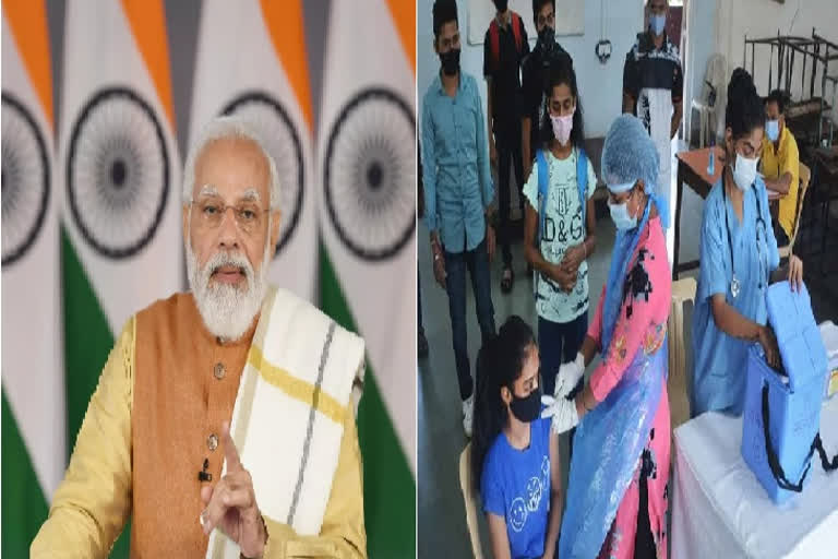 pm-narendra-modi-lauds-youngsters-for-their-enthusiasm-to-getting-vaccinated