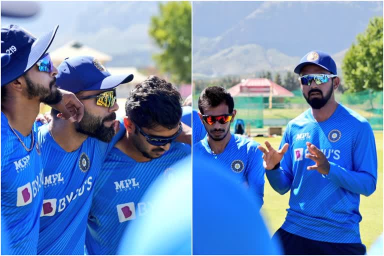 Viral picture of Virat Kohli  India s practice session  India vs southafrica  ഇന്ത്യ- സൗത്ത് ആഫ്രിക്ക  വിരാട് കോലിയുടെ വൈറല്‍ ചിത്രം