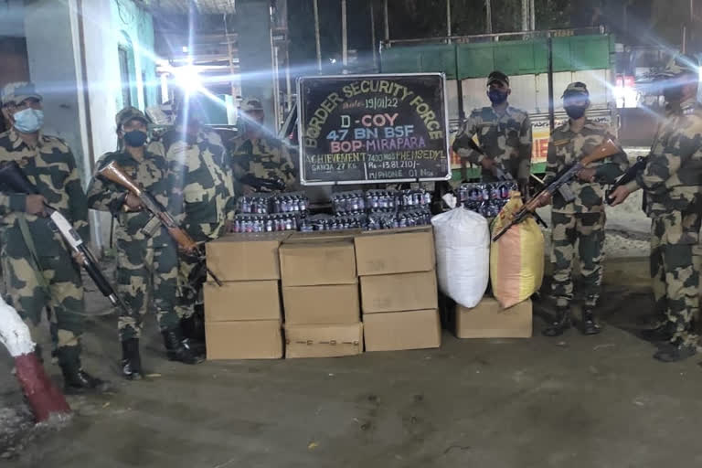 Large quantity of illegal narcotics seized in Indo Bangladesh border