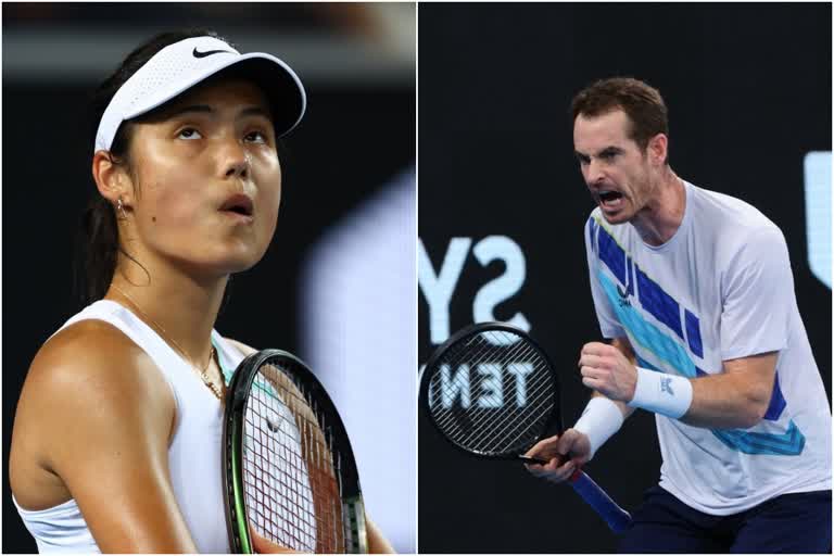 AUSTRALIAN OPEN 2022  Emma Raducanu and Andy Murray out in australian open  Andy Murray out in australian open  ഓസ്ട്രേലിയൻ ഓപ്പണ്‍ 2022  എമ്മ റാഡുകാനുവിന് തോൽവി  ആൻഡി മുറെയെ അട്ടിമറിച്ച് ടാറോ ഡാനിയേൽ