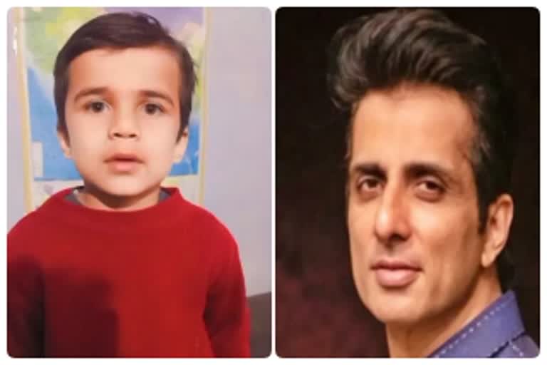 Rewa child video retweet sonu sood