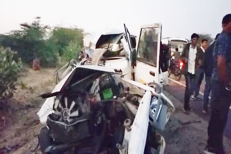 Road Accident in Barmer, Barmer hindi news