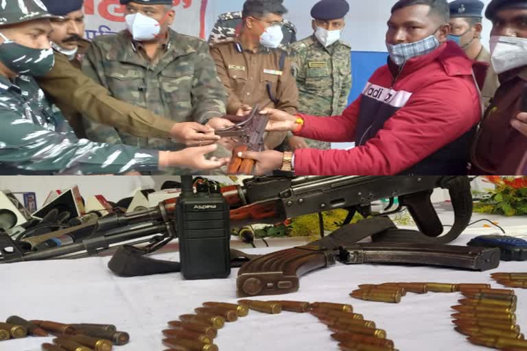 cpi-maoist-zonal-commander-naxalite-maharaj-pramanik-surrender-in-ranchi