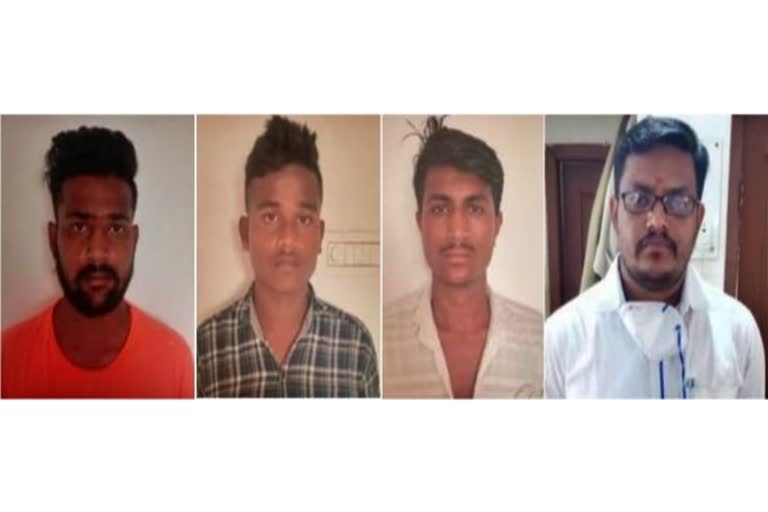 Four accused arrested in Nargund, Four accused arrested in Nargund murder case, Nargund murder case update, Gadag crime news, Gadag district news, ನರಗುಂದದಲ್ಲಿ ನಾಲ್ವರು ಬಂಧನ, ನರಗುಂದ ಕೊಲೆ ಪ್ರಕರಣದಲ್ಲಿ ನಾಲ್ವರು ಬಂಧನ, ನರಗುಂದ ಕೊಲೆ ಪ್ರಕರಣ ಅಪ್​ಡೇಟ್​, ಗದಗ ಅಪರಾಧ ಸುದ್ದಿ, ಗದಗ ಜಿಲ್ಲಾ ಸುದ್ದಿ,