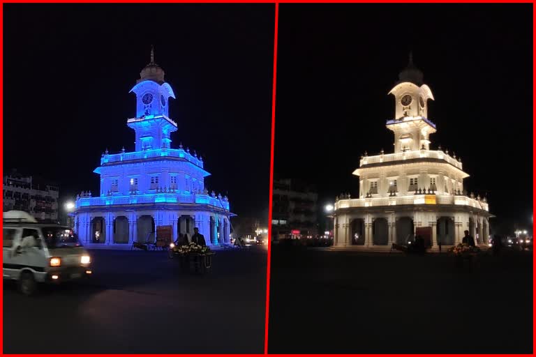 lighting in Ujjain tower chowk