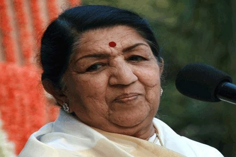 Singer Lata Mangeshkar