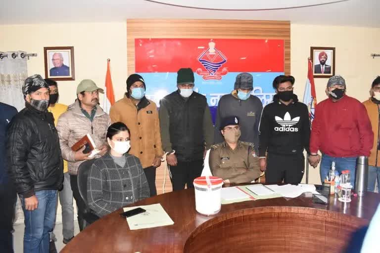 uttarakhand-stf-arrested-four-accused-from-udham-singh-nagar-in-pathankot-ludhiana-blast-case