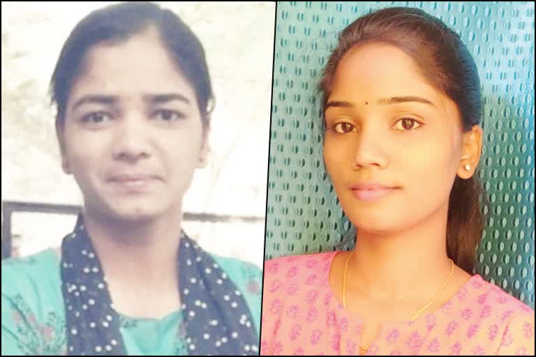 Kalburgi  two young girls selected for PIS