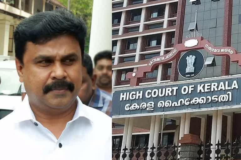 kerala high court on Conspiracy case against dileep  actress assault case kerala high court  high court on dileep bail petition  അന്വേഷണ ഉദ്യോഗസ്ഥനെ അപായപ്പെടുത്താൻ ശ്രമിച്ച കേസിൽ ഹൈക്കോടതി  ദിലീപ് മുൻകൂർ ജാമ്യ ഹർജി ഇടക്കാല ഉത്തരവ്