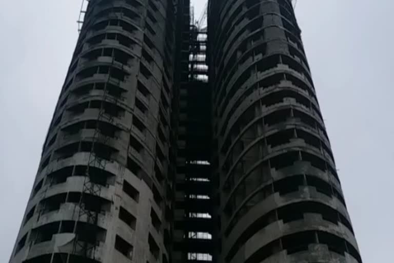 Deadline for demolition of Twin Towers of Supertech is over demolition has not started yet