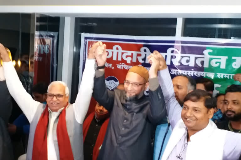 MIM's alliance with five parties in Uttar Pradesh