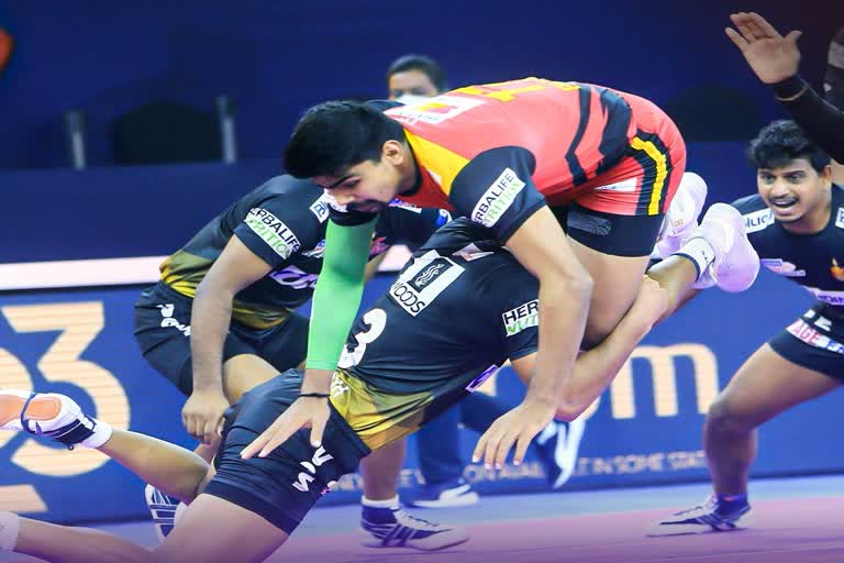 Pro Kabaddi League: Bengaluru Bulls Beat Telugu Titans