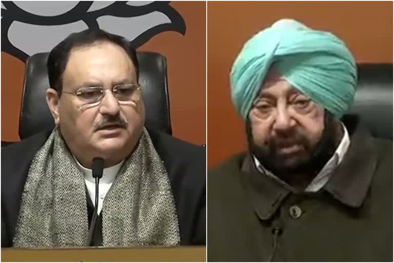 jp nadda amarinder singh