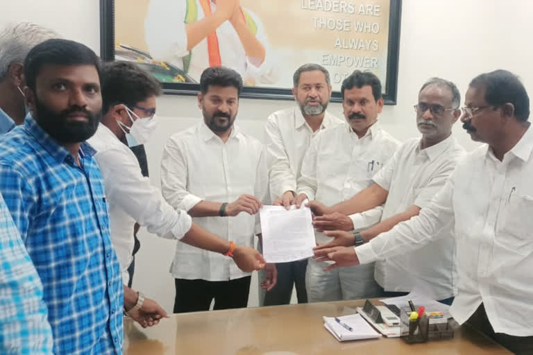 teachers met revanth reddy