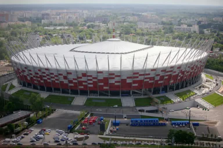 stampede at soccer stadium