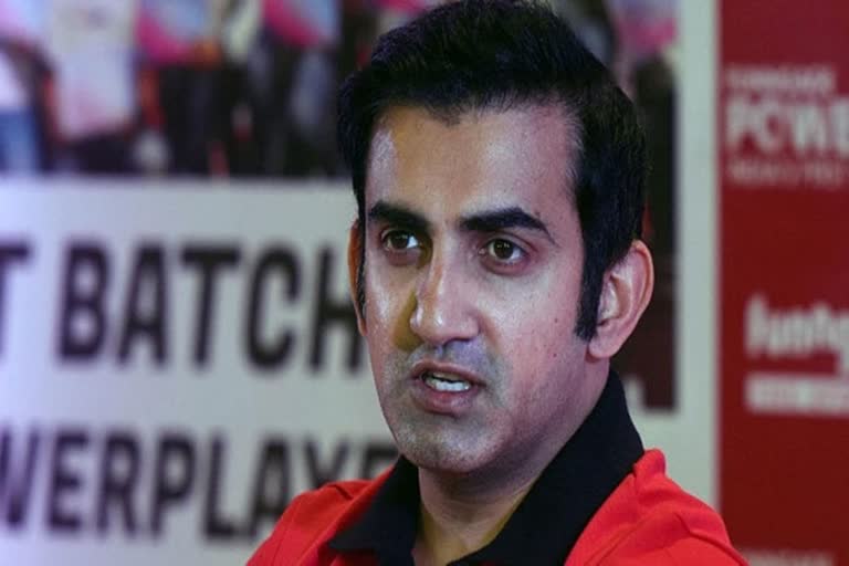 Gautam Gambhir tests covid positive  ഗൗതം ഗംഭീറിന് കൊവിഡ്  Gautam Gambhir  LUCKNOW SUPER GIANTS  ഗൗതം ഗംഭീറിന് കൊവിഡ് സ്ഥിരീകരിച്ചു  Gautam Gambhir twitter