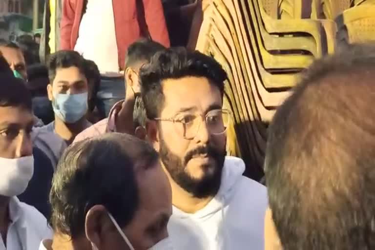 Attack on Raj Chakraborty