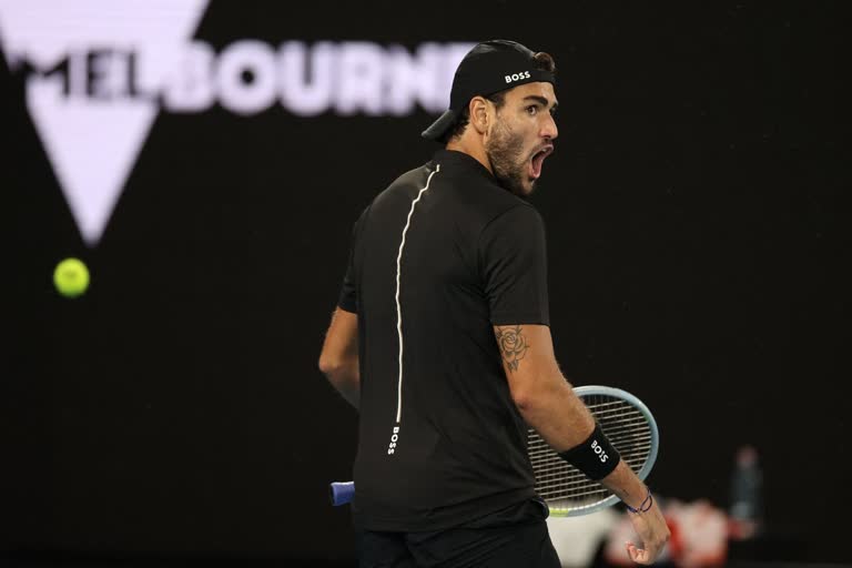 Australia Open  Berrettini beats Monfils in five-set thriller  Matteo Berrettini beats Gael Monfils  Berrettini to clash with Rafael Nadal on Australia Open  ഓസ്‌ട്രേലിയന്‍ ഓപ്പണ്‍  മാറ്റിയോ ബെറെറ്റിനി-ഗെയ്ൽ മോൺഫിൽസ്