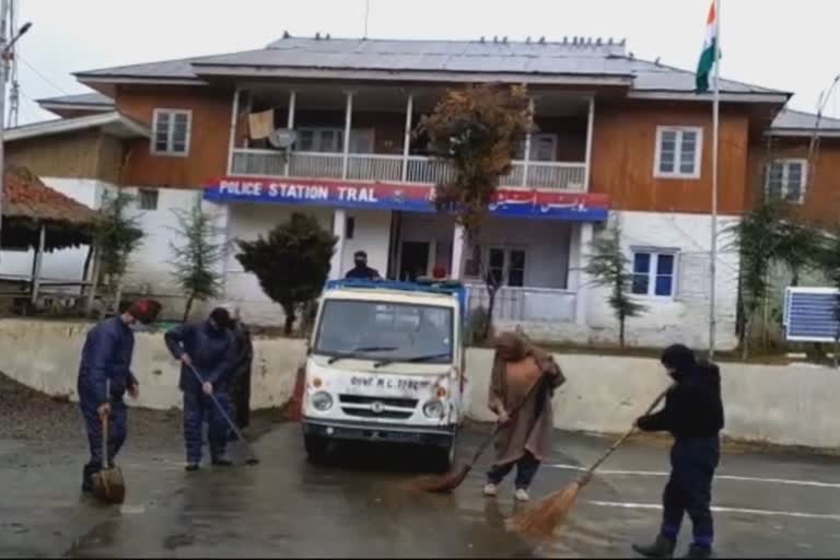 Special Cleanliness Drive in Tral: ترال میں یوم جمہوریہ سے قبل خصوصی صفائی ابھیان