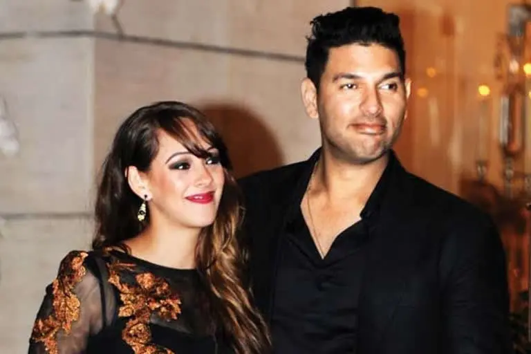 Former Indian cricketer Yuvraj Singh and wife Hazel Keech blessed with a baby boy