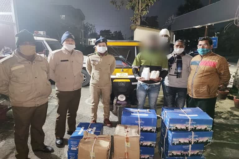 Haldwani Liquor Smuggling News