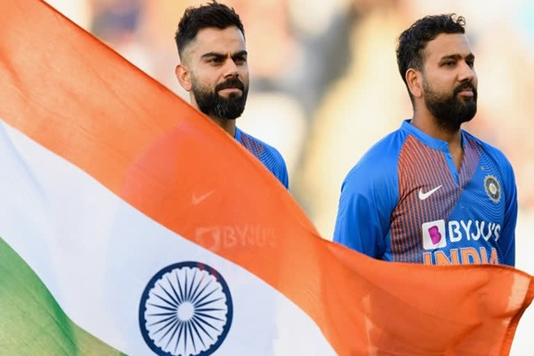 Kohli and Rohit firm at second, third spot