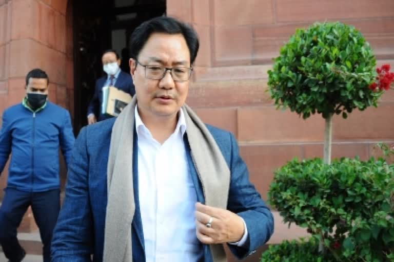 (Union Law and Justice Minister Kiren Rijiju