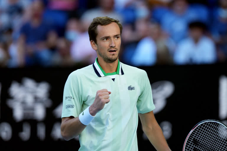 Australian Open:Medvedev beats Auger Aliassime enter to semifinal