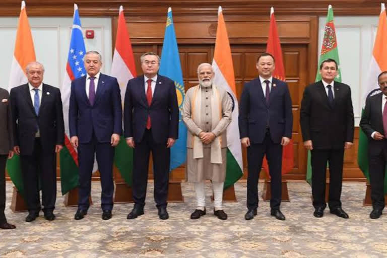 first India-Central Asia Summit  containment to counter Beijing in the Central Asia region  ഇന്ത്യയും മധ്യേഷ്യയും തമ്മിലുള്ള ആദ്യത്തെ ഉച്ചകോടി  മധ്യേഷ്യയില്‍ ഇന്ത്യയും ചൈനയും തമ്മിലുള്ള സംഘര്‍ഷം