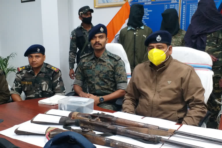 Naxalites Arrested in Palamu