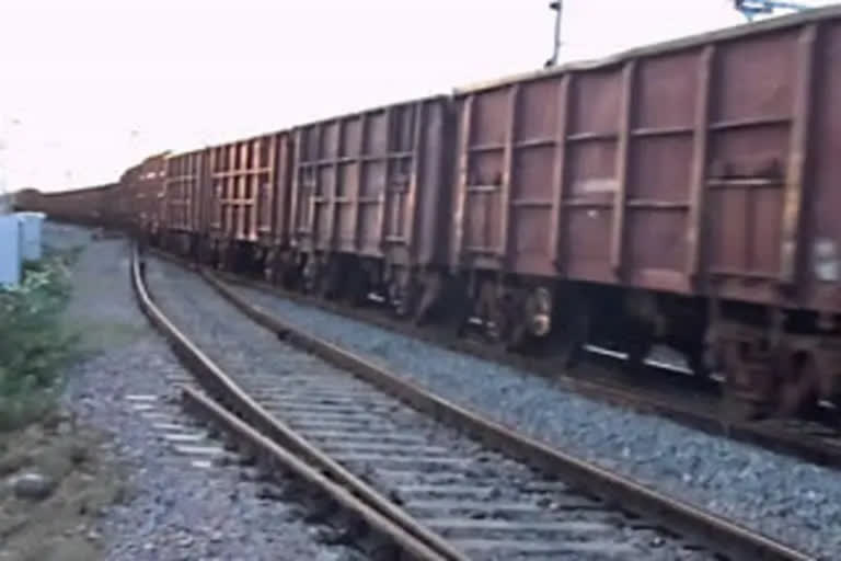 Selfie on Goods Train